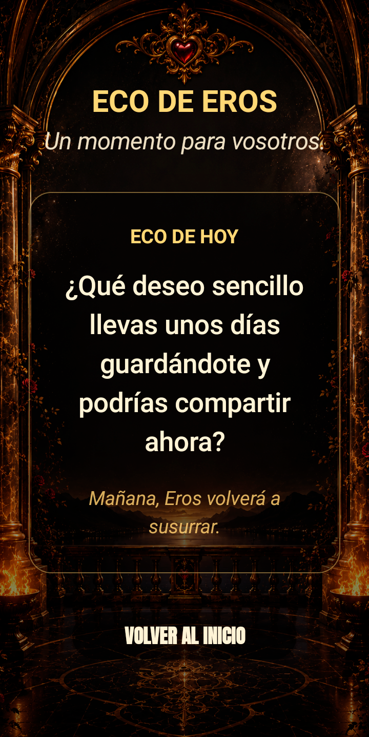 Eco de Eros en PASSIONDUO